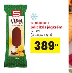 Spar S-Budget pálcikás jégkrém ajánlat