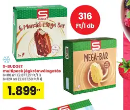 Spar S-Budget multipack jégkrémválogatás ajánlat
