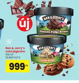 Spar Ben & Jerry's mini jégkrém ajánlat