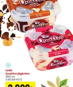 Spar Ledo Quattro jégkrém ajánlat
