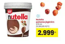 Spar Nutella poharas jégkrém ajánlat