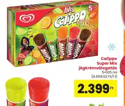 Spar Calippo Super Mix Jégkrémválogatás ajánlat