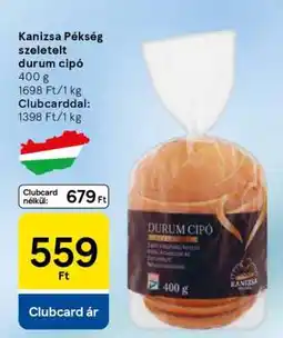 Tesco Kanizsa Pékség szeletelt durum cipó ajánlat