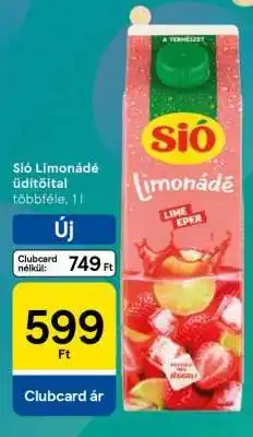 Tesco Sió Limonádé üdítőital ajánlat