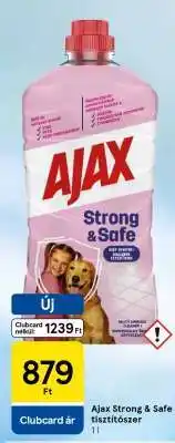 Tesco Ajax Strong & Safe tisztítószer ajánlat