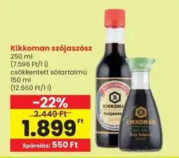 Spar Kikkoman szójaszósz ajánlat