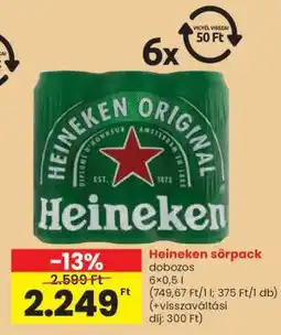 Spar Heineken sörpack ajánlat
