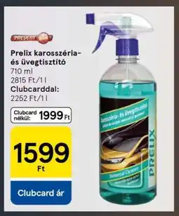 Tesco Prelix karosszéria- és üvegtisztító ajánlat