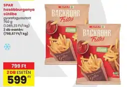 Spar SPAR Backrohr Frites ajánlat