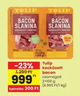 Spar Tulip kockázott bacon ajánlat