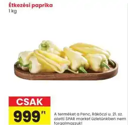Spar Market Étkézési paprika ajánlat