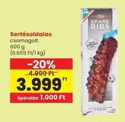 Spar Sertésoldalas ajánlat