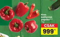 Spar Piros Kaliforniai Paprika ajánlat
