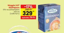 Spar MEGGLE UHT Főzőtejszín ajánlat