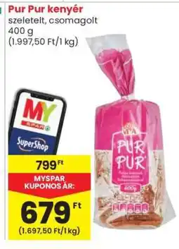 Spar Market Pur Pur kenyér ajánlat