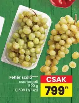 Spar Fehér szőlő ajánlat