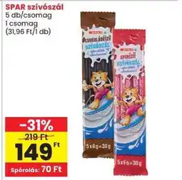Spar SPAR szívószál ajánlat