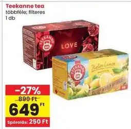 Spar TEEKANNE TEA ajánlat