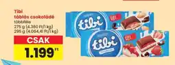 Spar TIBI Táblás csokoládé ajánlat