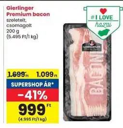 Spar Gierlinger Premium Bacon ajánlat