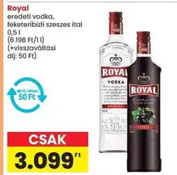 Spar ROYAL Vodka ajánlat