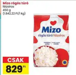 Spar MIZO Rögös túró ajánlat