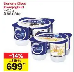 Spar DANONE Oikos krémjoghurt ajánlat