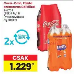 Spar Coca-Cola, Fanta szénsavas üdítőital ajánlat