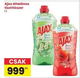 Spar AJAX Általános tisztítószer ajánlat