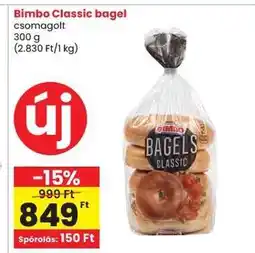 Spar Bimbo Classic bagel ajánlat