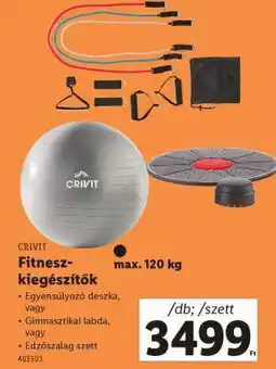 Lidl Fitnesz kiegészítők ajánlat
