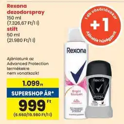 Spar Rexona dezodorspray ajánlat