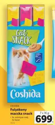 Lidl Coshida Folyékony macska snack ajánlat
