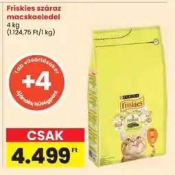 Spar FRISKIES Száraz macskaeledel ajánlat