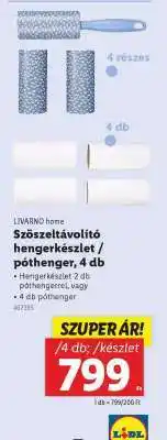 Lidl LIVARNO home Szöszteltávolító hengerkészlet / póthenger, 4 db ajánlat