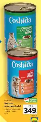 Lidl Coshida Nedves macskaeledel ajánlat