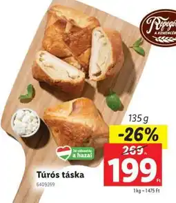 Lidl Túrós táska ajánlat
