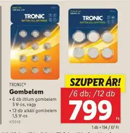 Lidl TRONIC Gombelem ajánlat