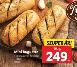 Lidl Mini baguette ajánlat