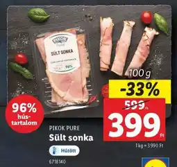 Lidl PIKOK PURE Sült sonka ajánlat