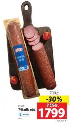 Lidl Piknik rúď ajánlat
