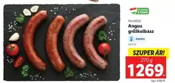 Lidl FALUVÉGI Angus grillkolbász ajánlat