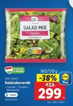 Lidl CHEF SELECT Salátakeverék ajánlat