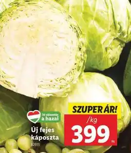 Lidl Új fejes káposzta ajánlat