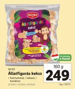 Lidl DETKI Állatfigurás Keksz ajánlat