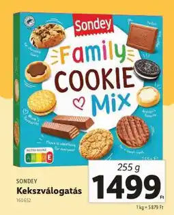 Lidl SONDEY Kekszválogatás ajánlat