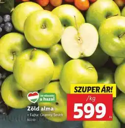 Lidl Zöld alma ajánlat