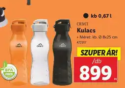Lidl CRIVIT Kulacs ajánlat