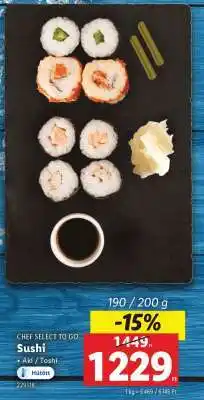 Lidl Sushi ajánlat