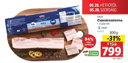 Lidl PIKOK Császárszalonna ajánlat